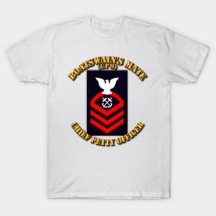 Navy - CPO - Blue - Red with Txt T-Shirt